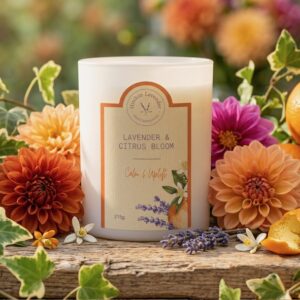 NEW Lavender & Citrus Bloom Candle